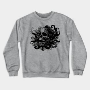 kraken skull Crewneck Sweatshirt